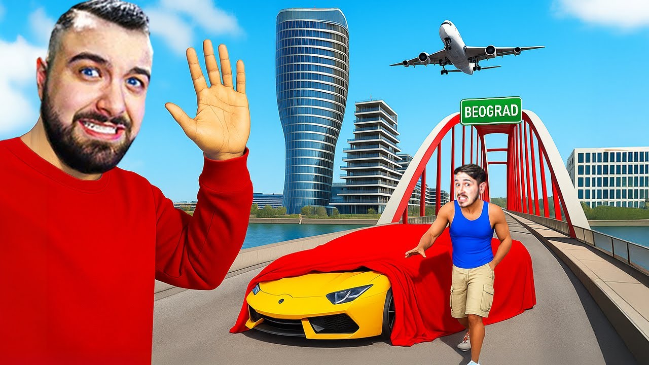 IMPE MI JE POKLONIO AUTO U BEOGRADU U GTA 5 !!! GTA ŽIVOT #9