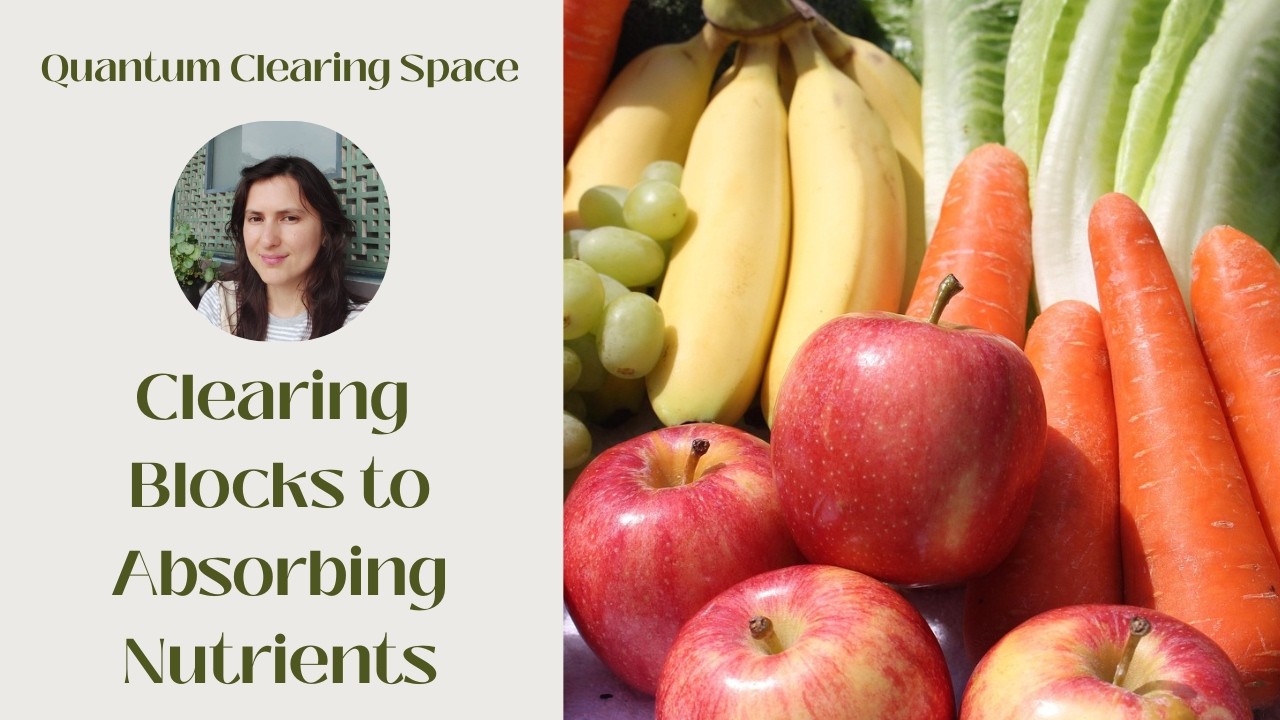 Clearing blocks to Absorbing Nutrients - Energetic Clearing with Source