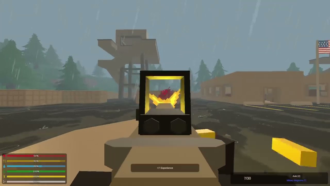 Unturned 7.Bölüm    (zombiler evime saldırdı)