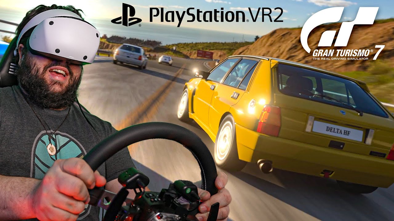 Gran Turismo 7 en VR!! c'est MAJESTUEUX!
