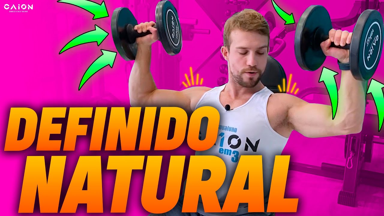 Técnica para definir seus ombros - Desenvolvimento com halteres