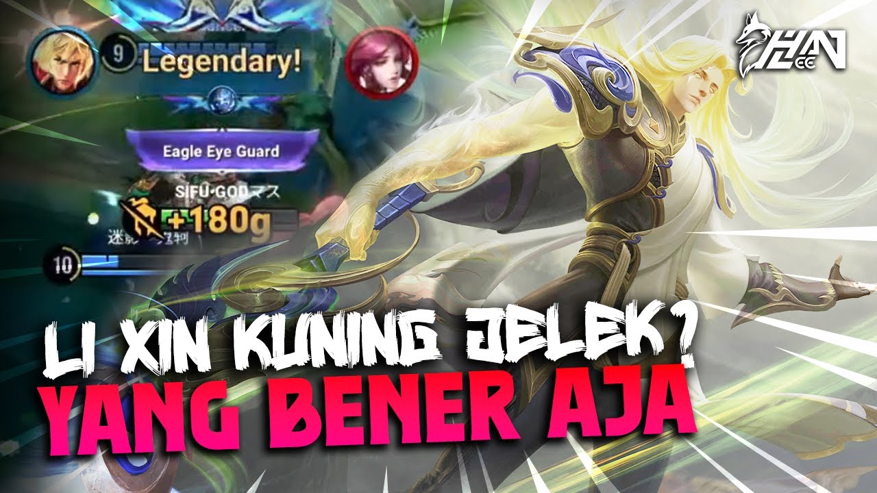 LI XIN BLONDE KUNING DOMINATION FORM HARD CARRY! FT. ARTHUR JUNGLE & MAGE DARKSYSTEM :(