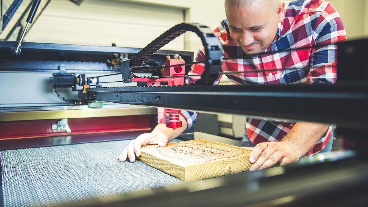 Affordable CO2 Hobby Laser Cutter - 65 Watts - Boss Laser Overview