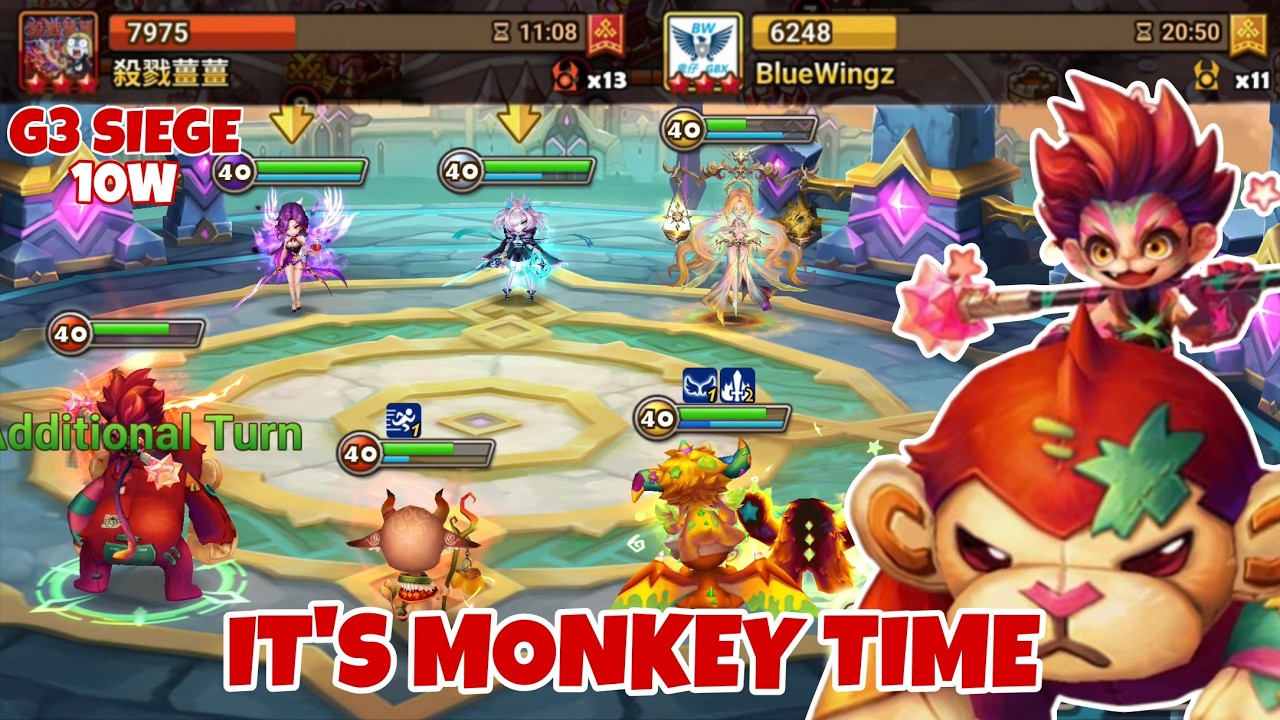 G3 Siege Still with Driana Meta - Amity v 殺戮薑薑 v BlueWingz - Summoners War