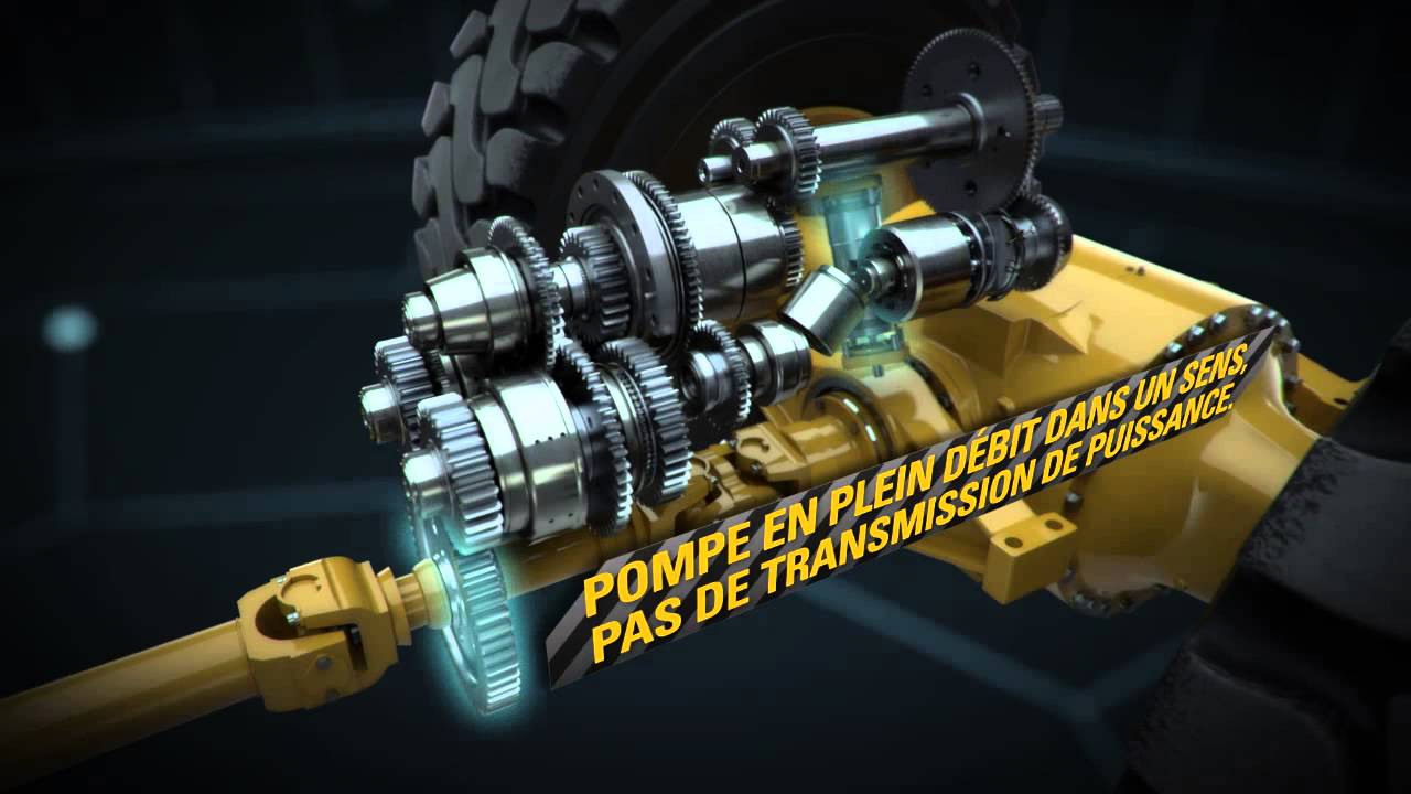 Cat® 966K XE Wheel Loader | Transmission à Variation Continue