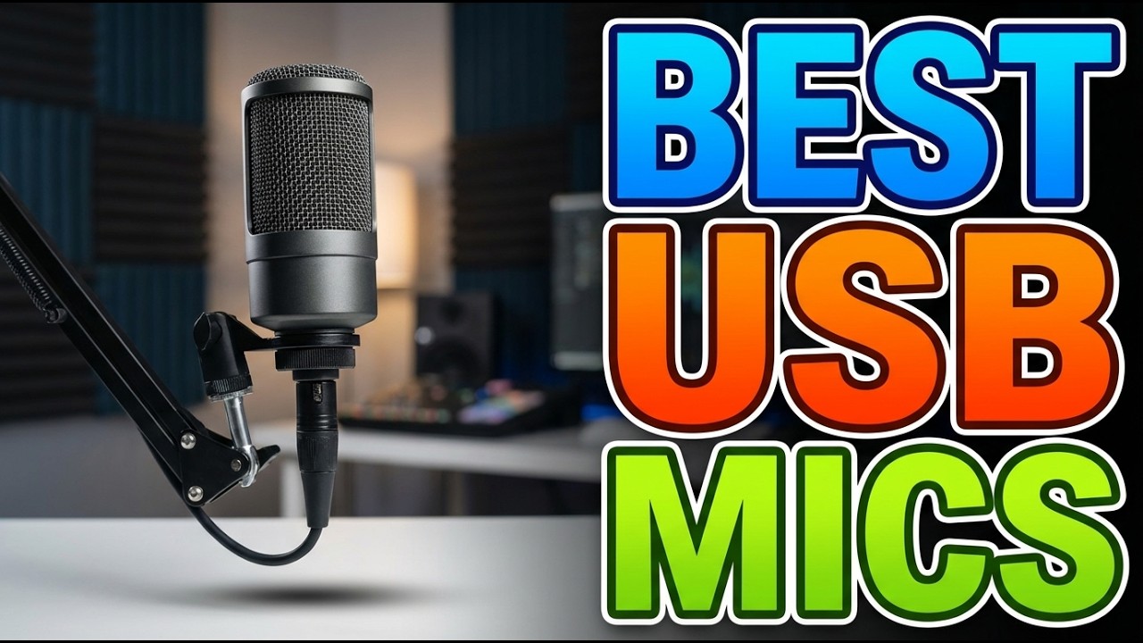 TOP 5 Best USB Condenser Microphones 2026