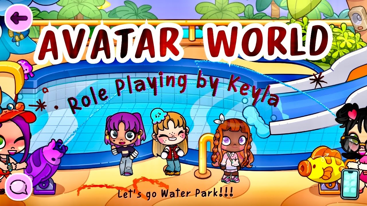 Avatar World Role Playing #waterpark  #roleplay