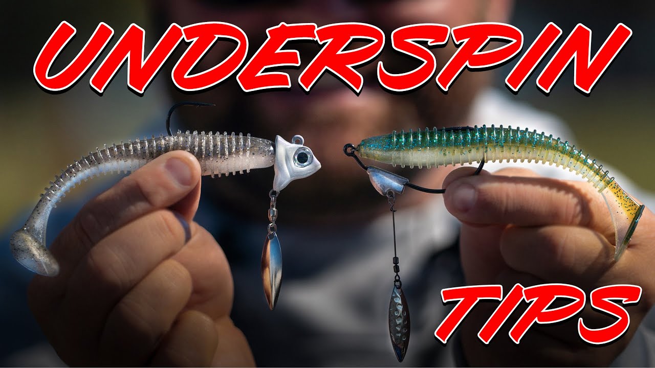 UnderSpin Swimbait Tricks You've Never Tried! (Underwater Swim Footage)