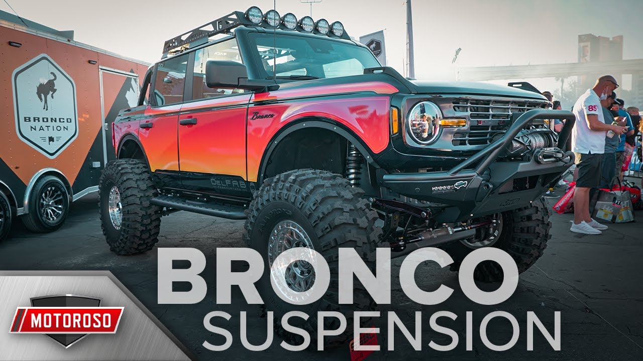 Все варианты подвески и лифт-комплектов для нового Ford Bronco 2021+ года