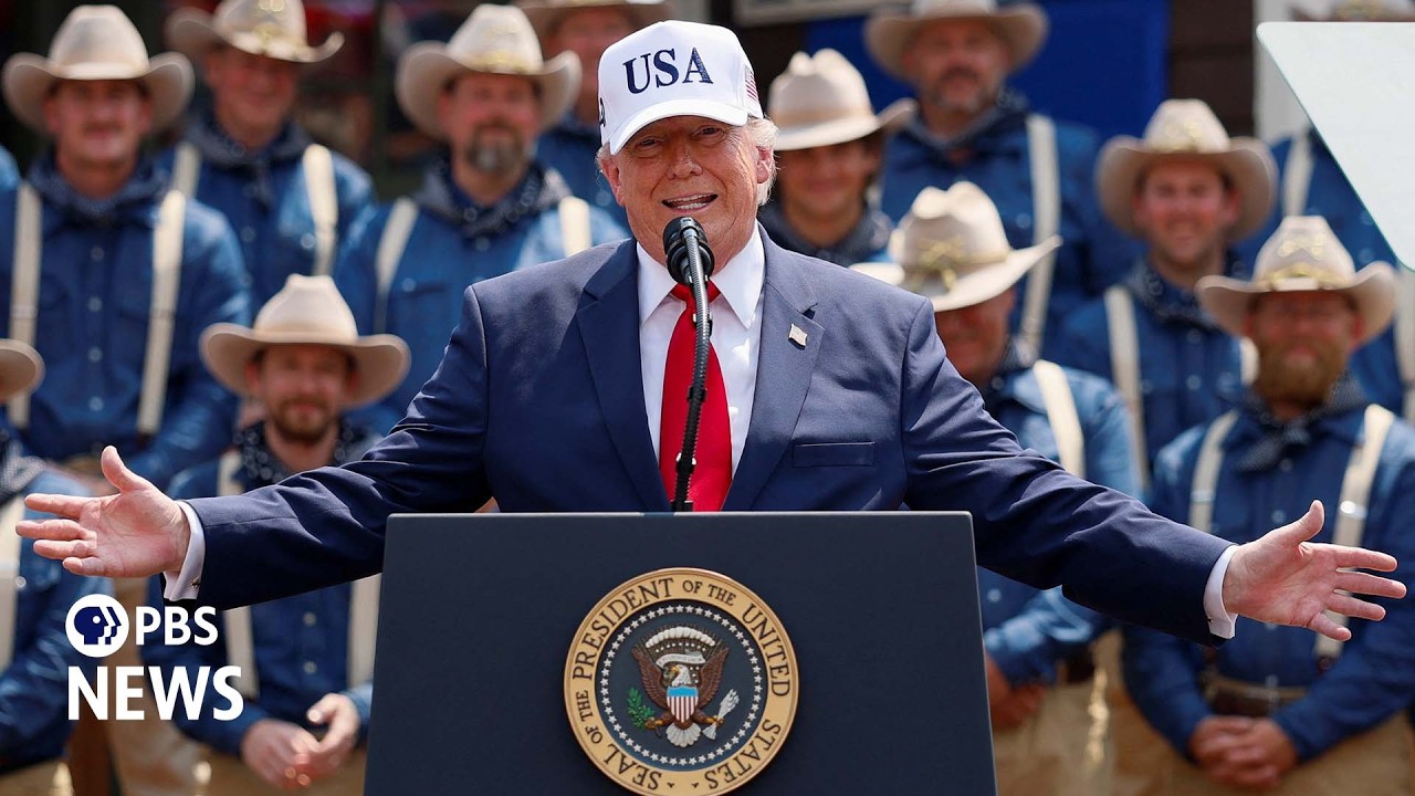 WATCH LIVE: Trump speaks at Theodore Roosevelt Presidential Library dedication ceremony
