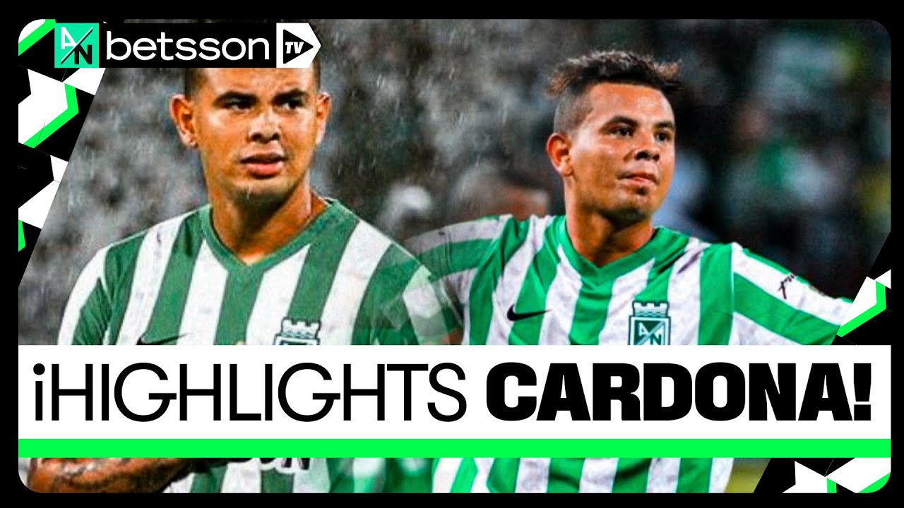 EDWIN CARDONA Y SUS MEJORES MOMENTOS CON NACIONAL