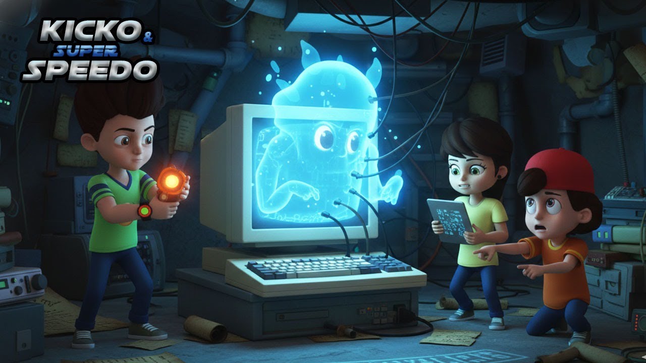 Kicko और Ghost Computer का Secret | Kicko & Super Speedo| New Episode In Hindi | Kids Show