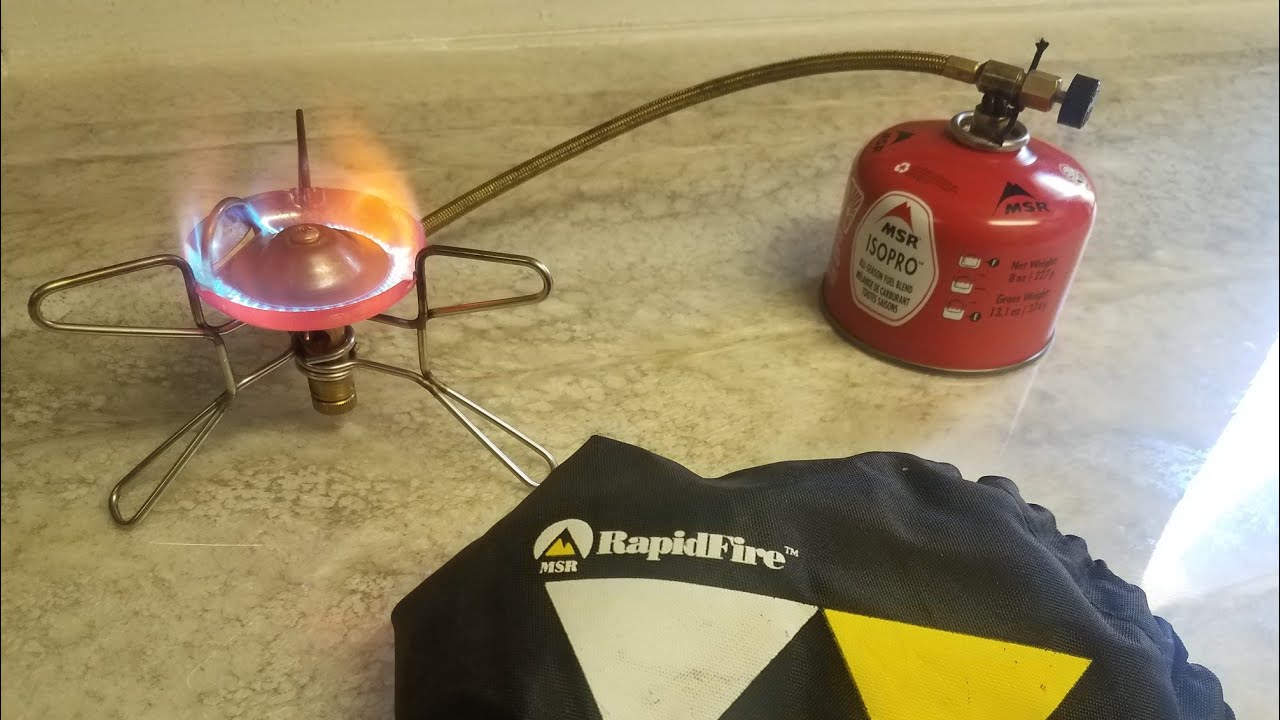 MSR Rapidfire - Some basic info on this amazing stove!