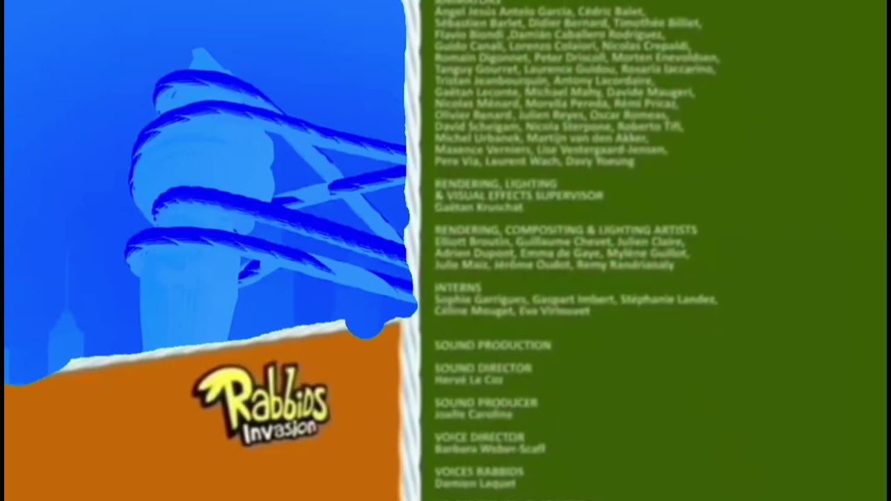 Rabbids Invasion Credits
