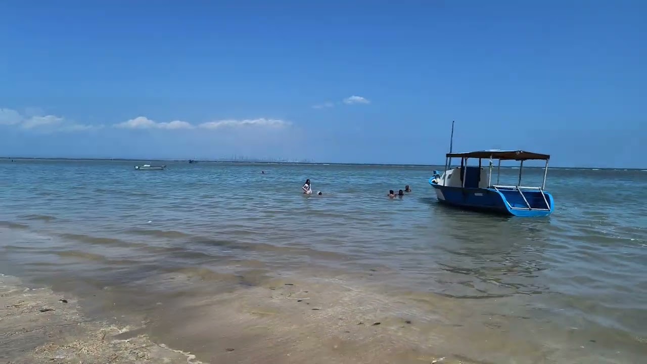 Vídeo da praia da coroa Salvador Bahia Bahia Vera Cruz