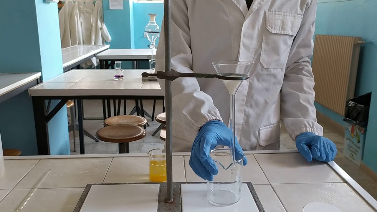 FILTRAZIONE metodi separazione laboratorio chimica
