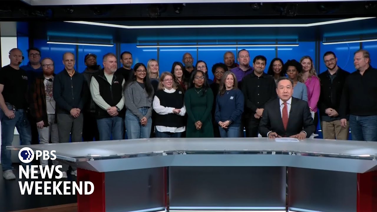 Highlights from PBS News Weekend as show goes off the air