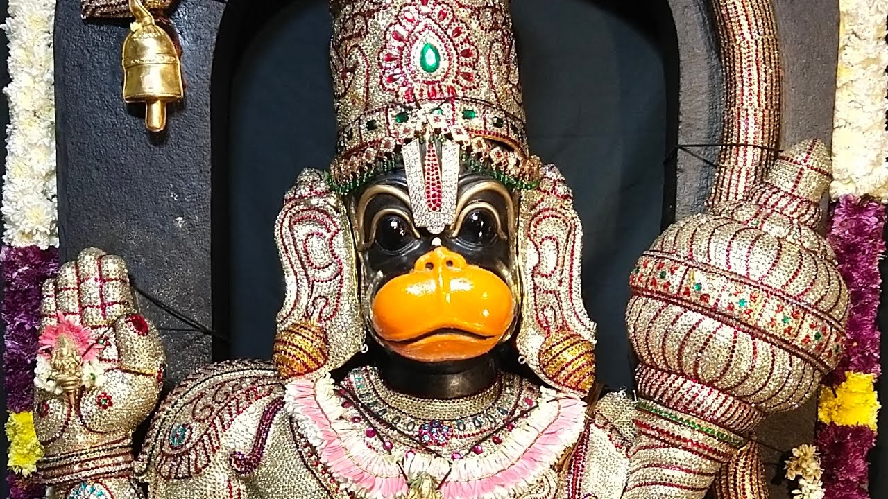 Vajrangi kavacha Alankaram