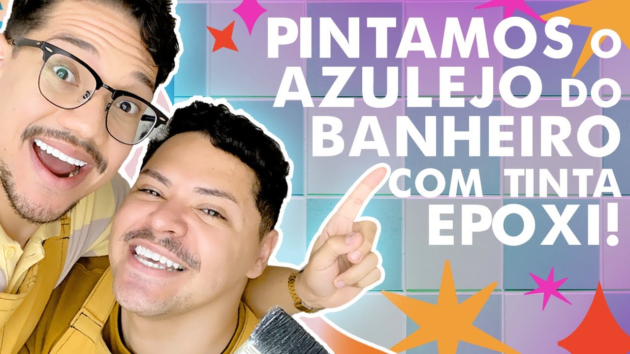 Como pintar azulejo de banheiro: Gui e Rafa reformam o apê novo!