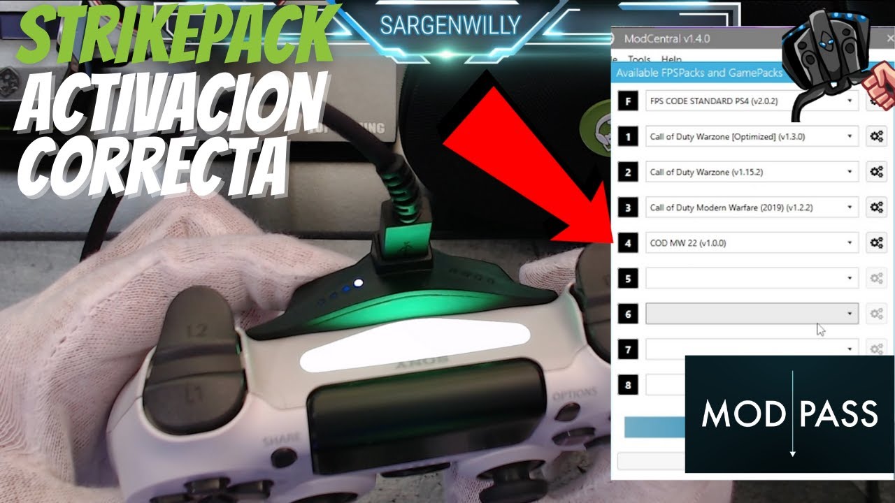 Activar Gamepack MW2 StrikePack / ModPass