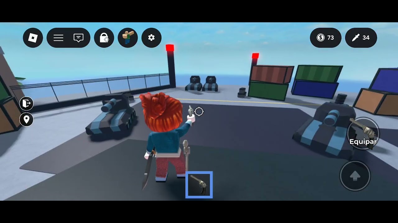 Jogando treinador de mira mm1 *ganhei?*