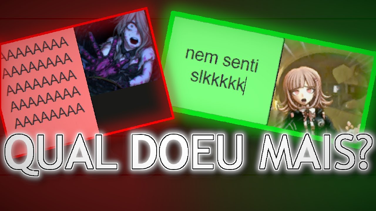 Qual é a execução mais DOLOROSA de DANGANRONPA? | Tier List