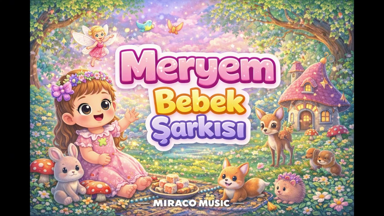 Meryem Bebek Şarkısı 💖 | İsme Özel En Tatlı Çocuk Şarkısı 🎵