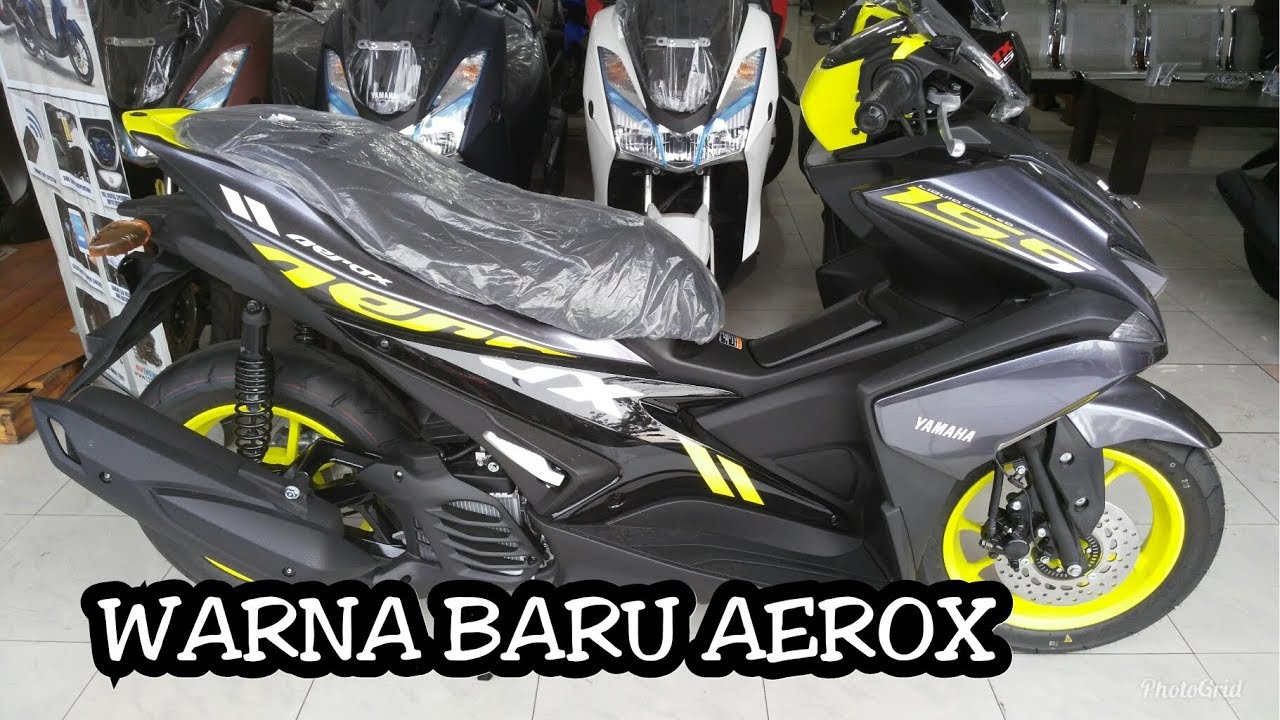 YAMAHA AEROX 2019 WARNA BARU SUDAH READY