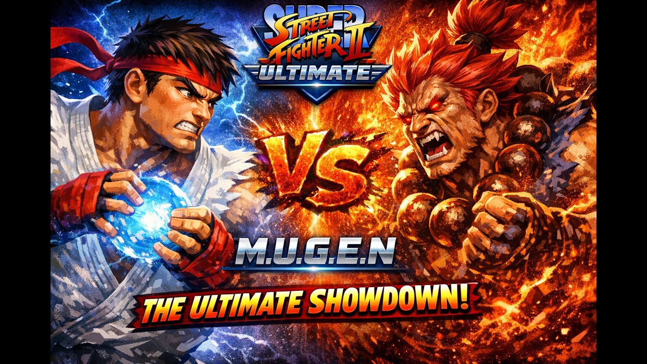 Super Street Fighter 2 Ultimate Mugen: The Ultimate Showdown