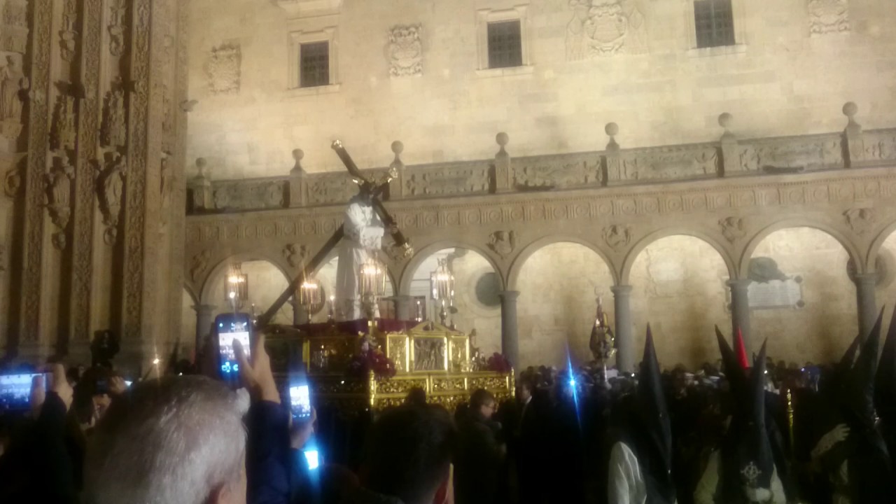 Semana Santa Salamanca 2017, salida Jesús de la Pasión (La Saeta)