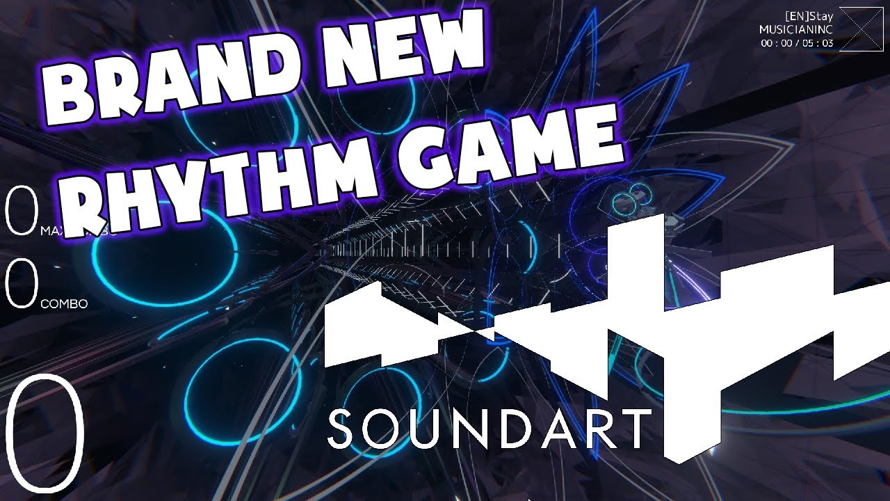 Soundart BRAND NEW RHYTHM GAME!! (HTC vive gameplay)