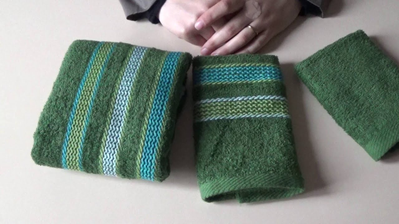 طرق طي او تطبيق الفوط