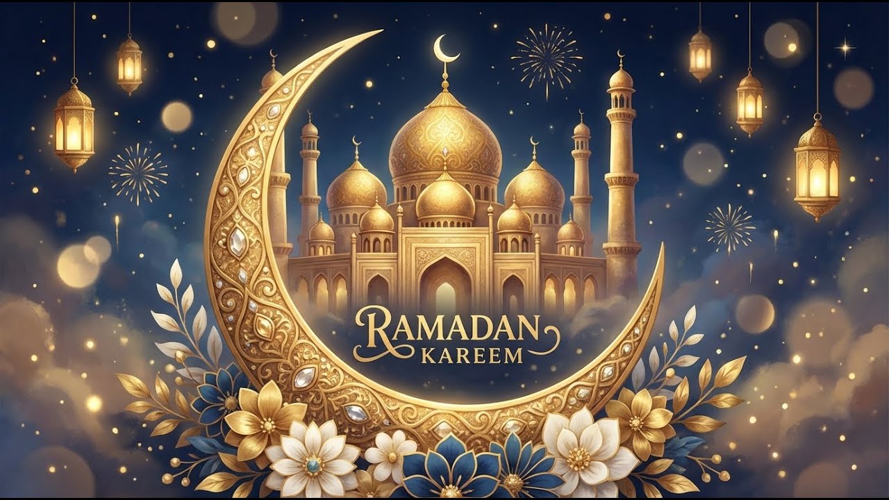 Ramadan Kareem 2026/1447 H | Peaceful Islamic Instrumental Music for Ramadan
