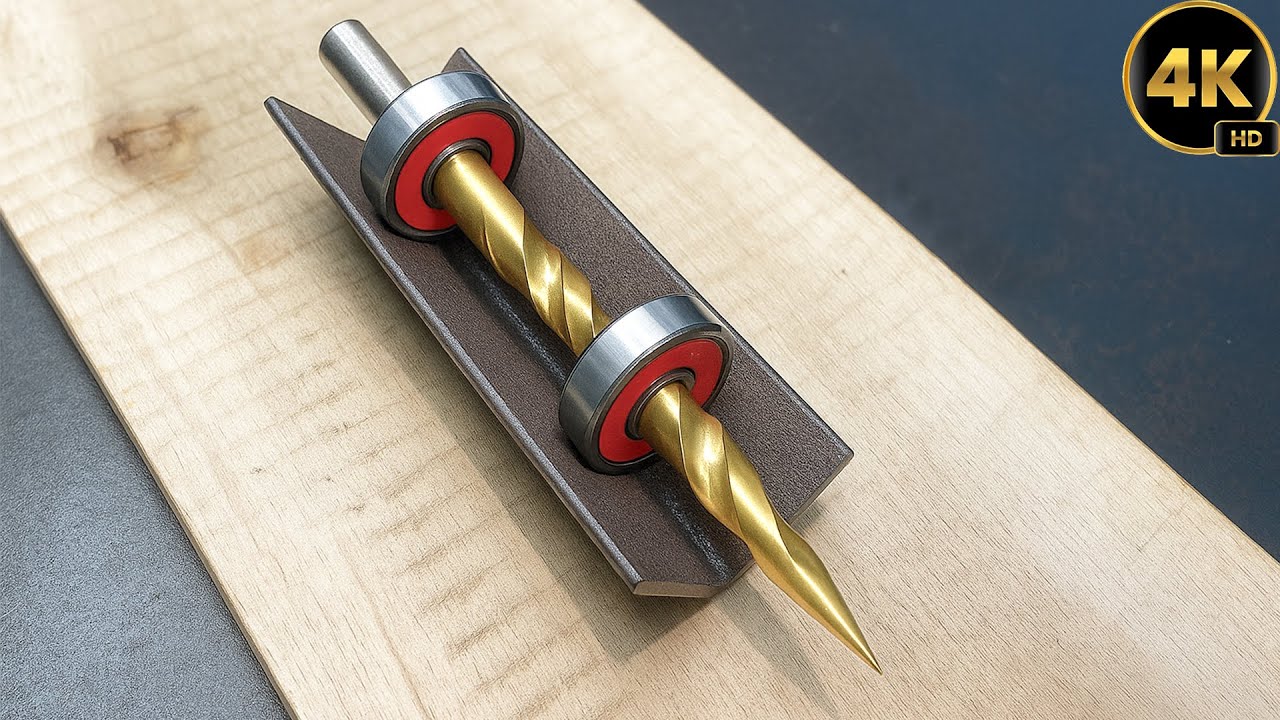 Stop Wasting Money! Sharpen Your Drill Bits at Home in Seconds &ndash; Genius Hack!