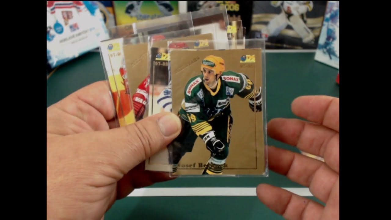 Historie českých hokejových karet #8 DS 97/98 cards and stickers + SOUŤĚŽ!!!