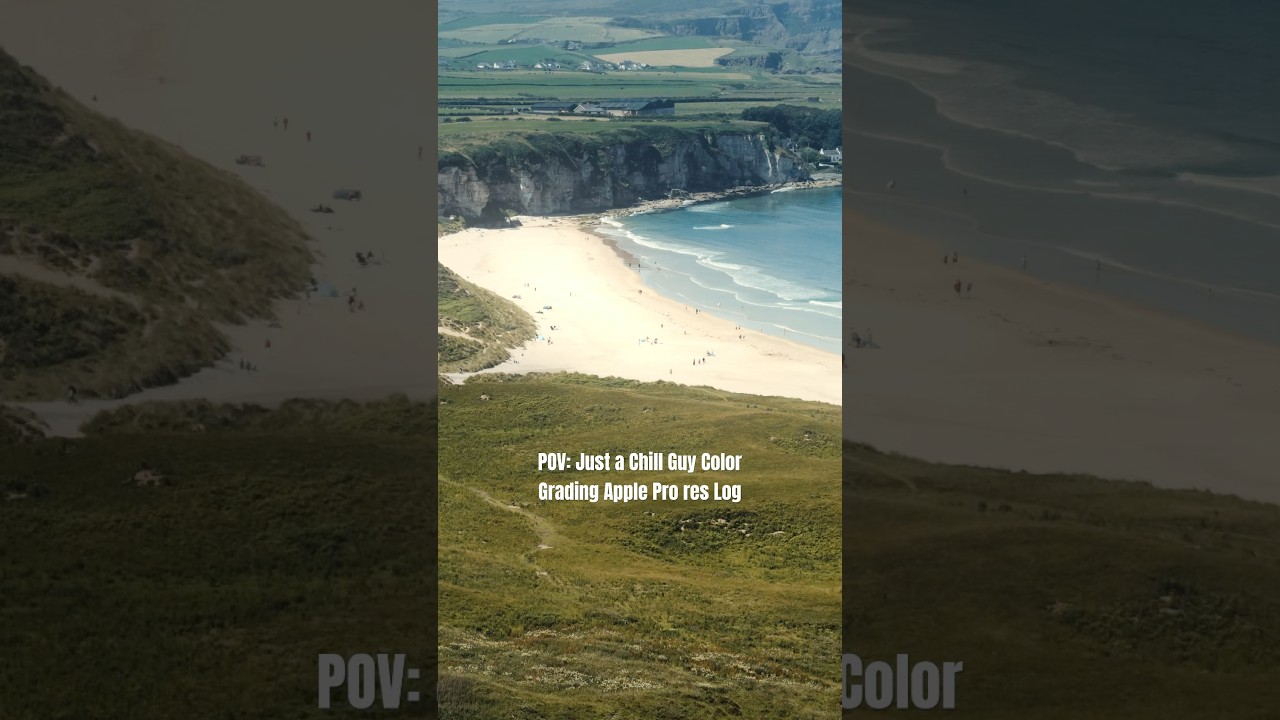 POV: Just a chill guy color grading Apple Pro Res Log. Shot on 15PM. 