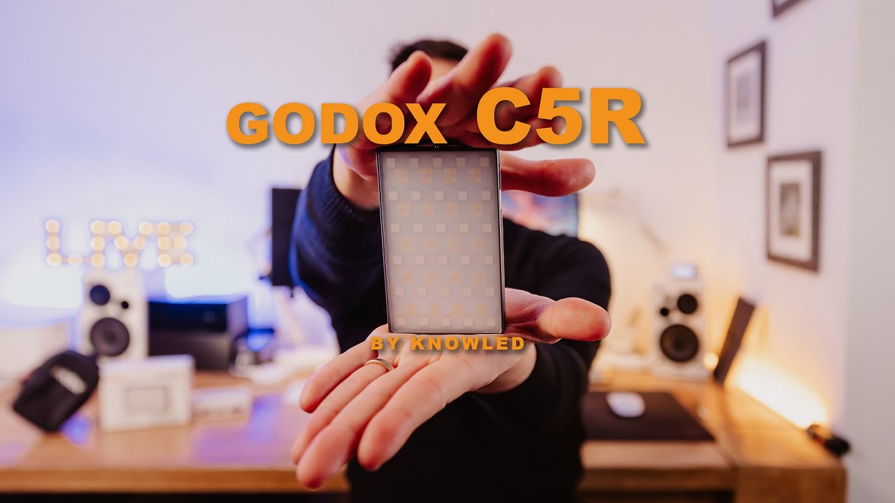 GODOX C5R Knowled | Pocket RGB light con funzioni da PRO!