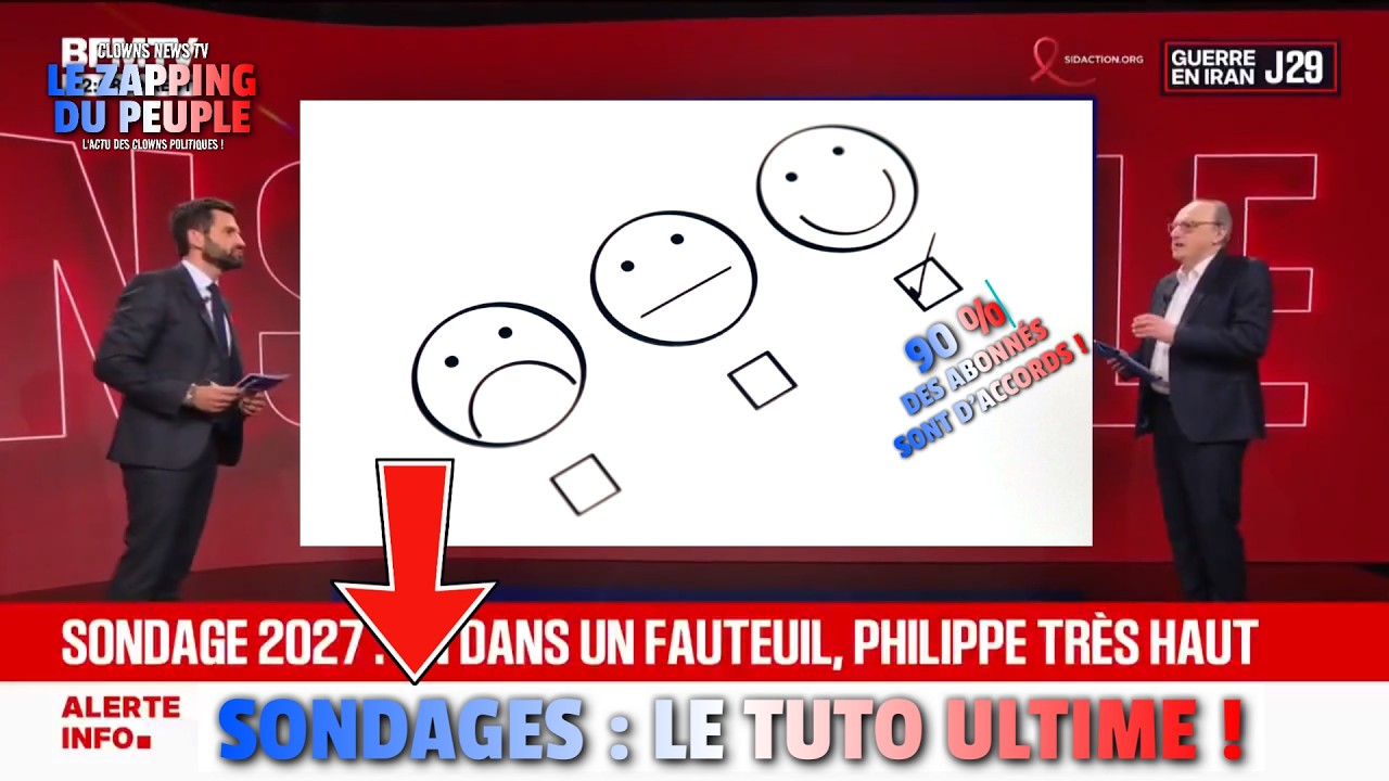 &Eacute;lections pr&eacute;sidentielles : Le tuto ultime pour mieux comprendre les sondages BFM, etc.