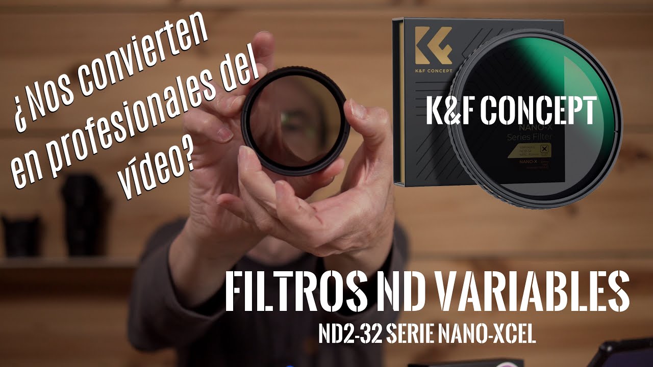 ANÁLISIS DE LOS FILTROS DE DENSIDAD NEUTRA VARIABLES ND2-32 Serie Nano-Xcel DE K&F Concept