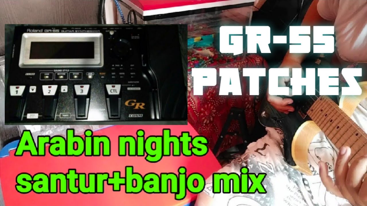 Roland Gr55 patches | Indian tones and western tones.