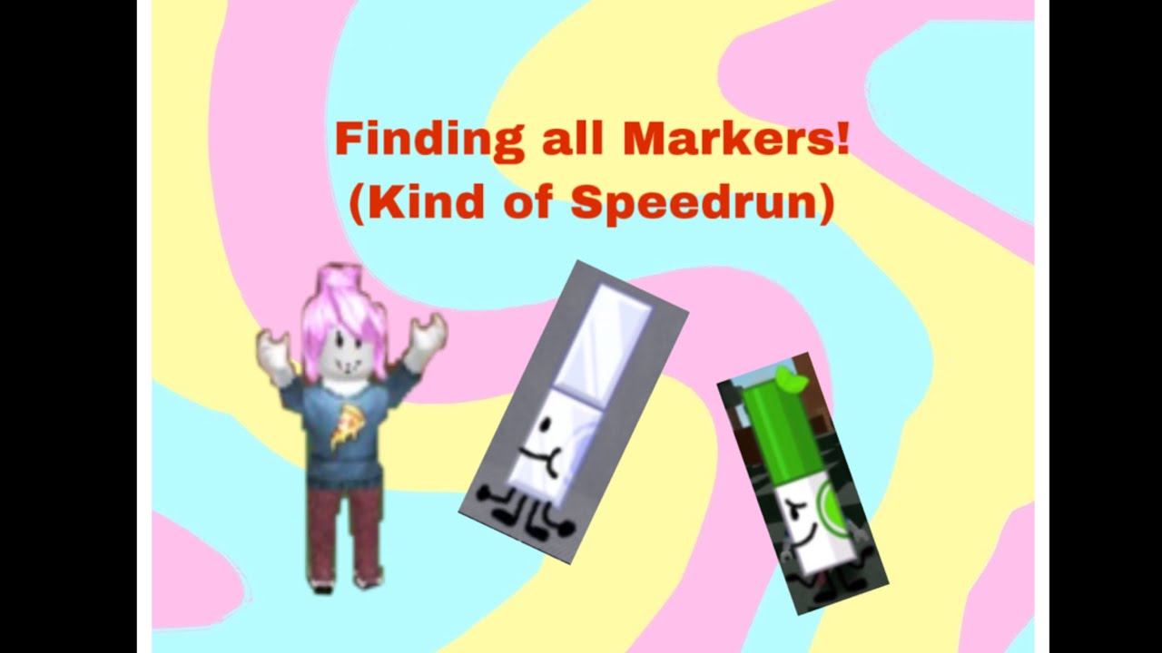 Finding all Markers in Roblox! Kind of speedrun and tutorial (117)
