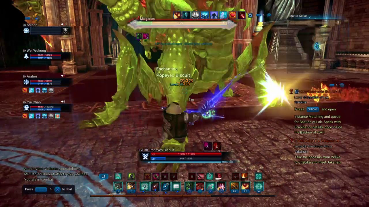 TERA PS4 Open Beta Test: Dungeon Boss
