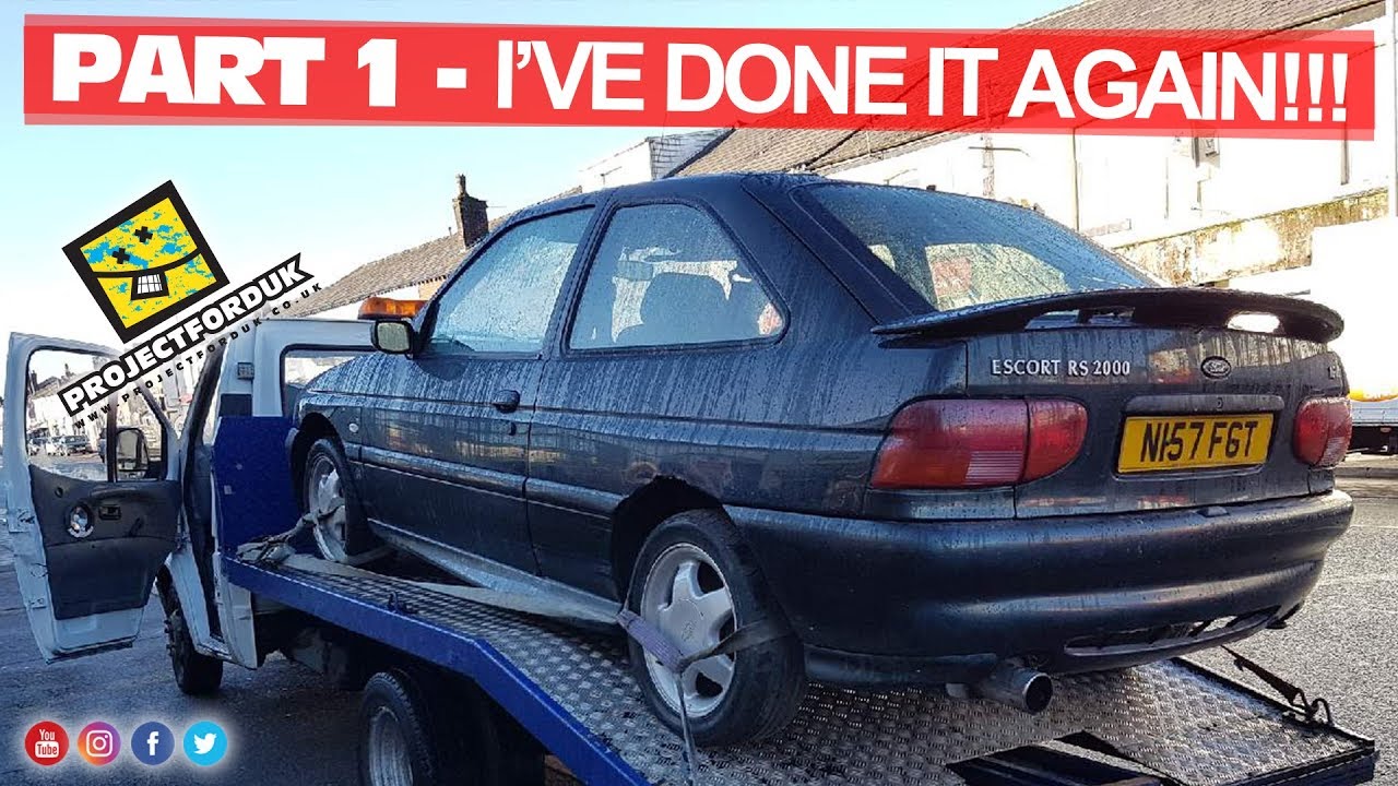 Part 1 - I've Done It Again - 1995 Ford Escort RS 2000 - HD