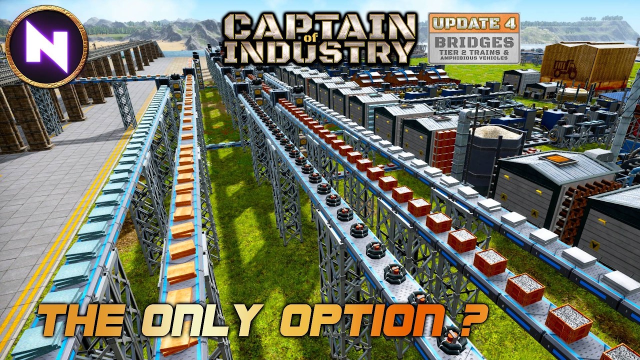 There Is No Other Way: MAIN BUS To Reduce Truck Load | 12 | CAPTAIN OF INDUSTRY - Update 4