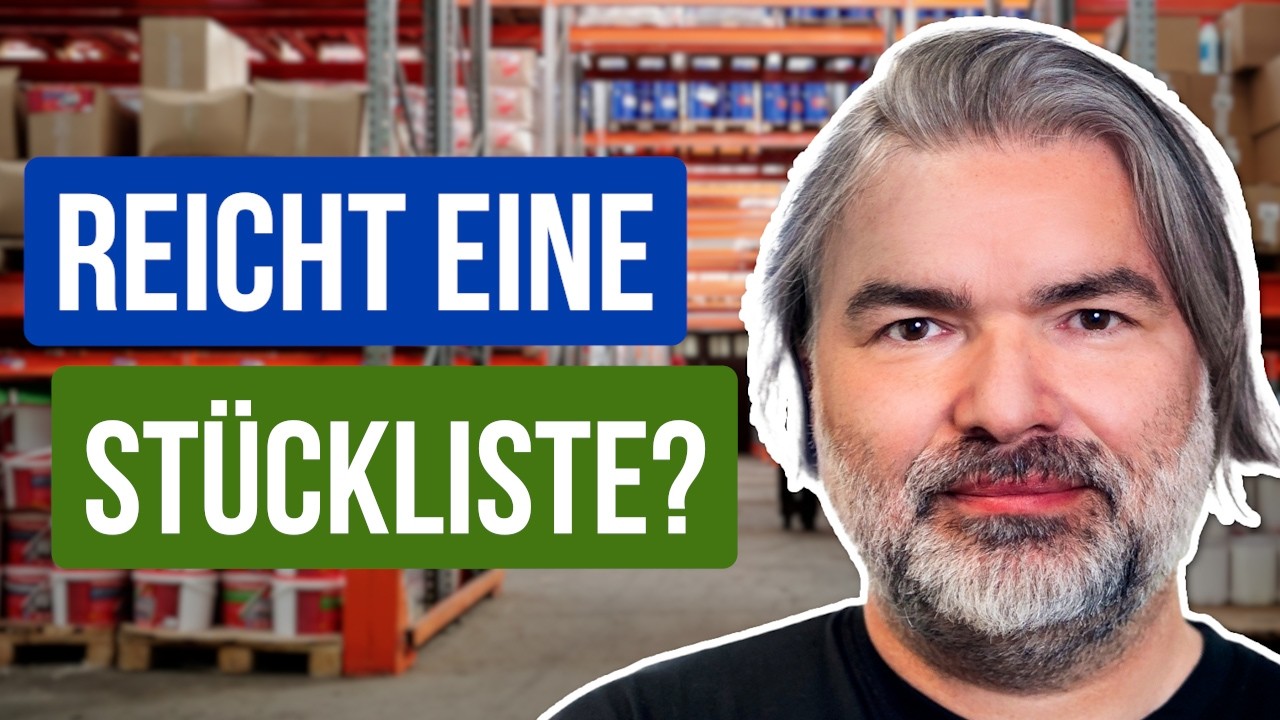 Warum wir EBOM und MBOM brauchen