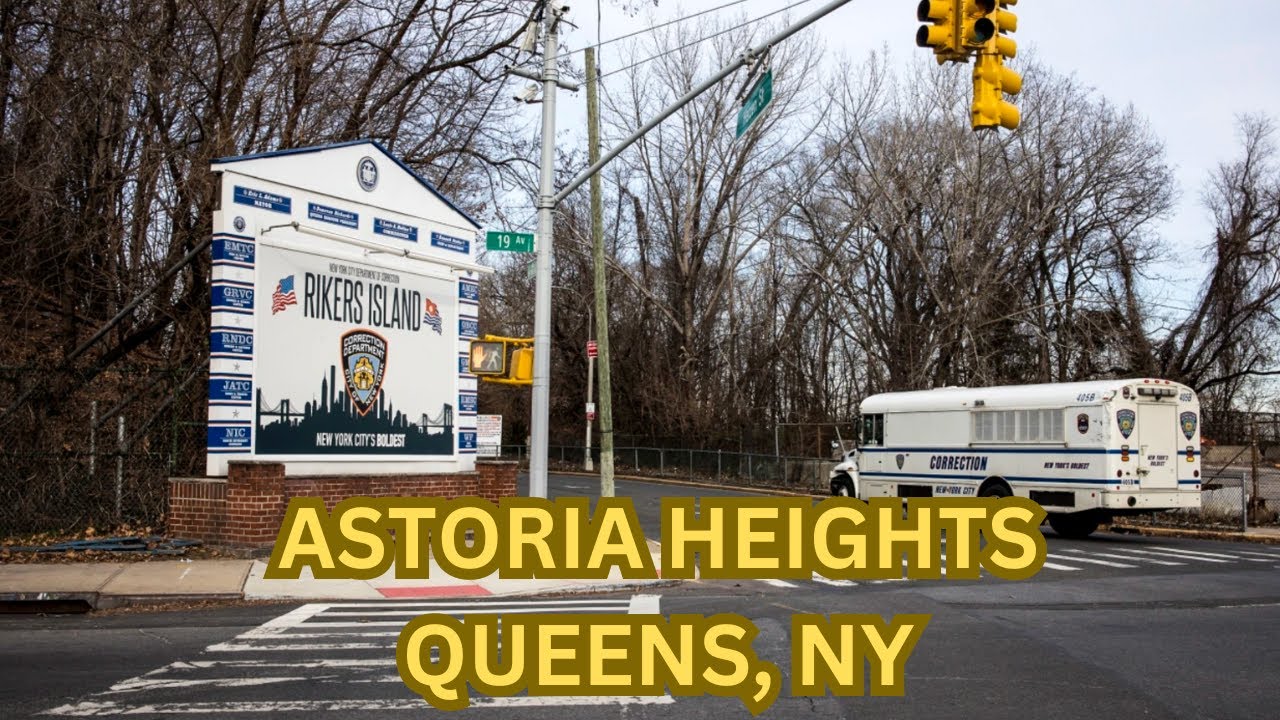 Life in Astoria Heights Queens. New York City Walking Tour 4k