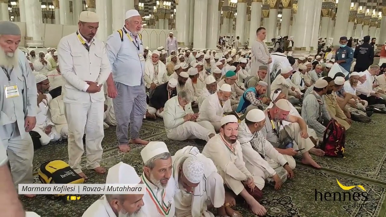 Hennes Marmara Kafilemiz Cennet Bahçesi (Ravza-i Mutahhara) Ziyareti