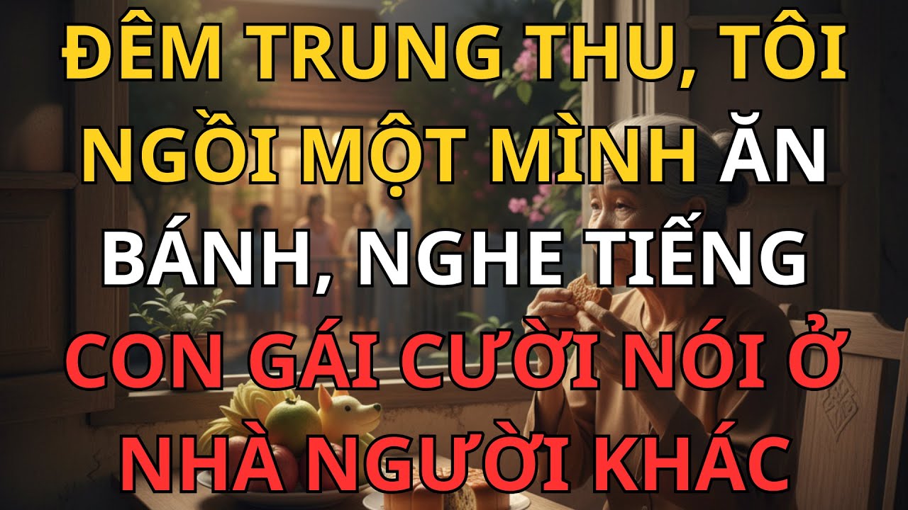 Đêm Trung Thu, Tôi Ngồi Một Mình Ăn Bánh, Nghe Tiếng Con Gái Cười Nói Ở Nhà Người Khác