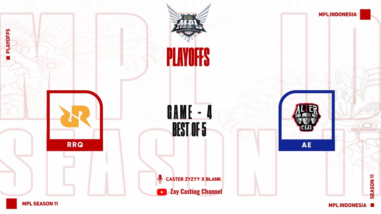 [Game - 4] RRQ HOSHI vs ALTER EGO [MPL ID Season 11]