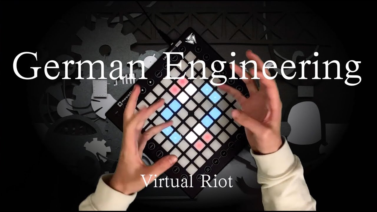 Virtual Riot - German Engineering EP / project by T4sh&ThereeStar [Launchpad pro cover]
